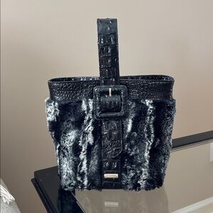 Brahmin Faith Wichita Faux Fur Crossbody